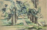 Avenue of Chestnut Trees at Jas de Bouffan, Paul Cezanne
